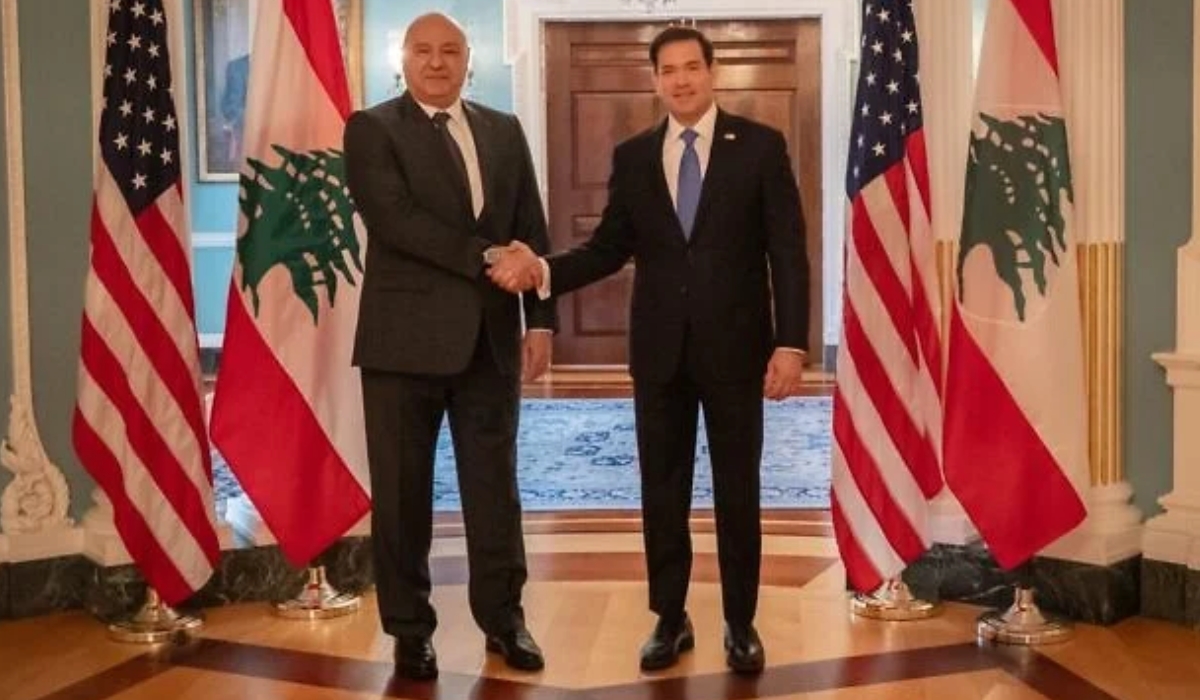 Lebanese President Meets Rubio Over Trilateral Framework